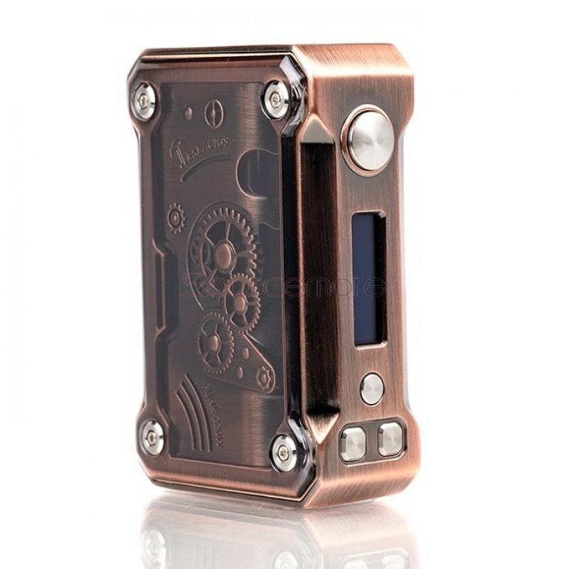 Tesla PUNK 220W Box Mod - Antique Copper