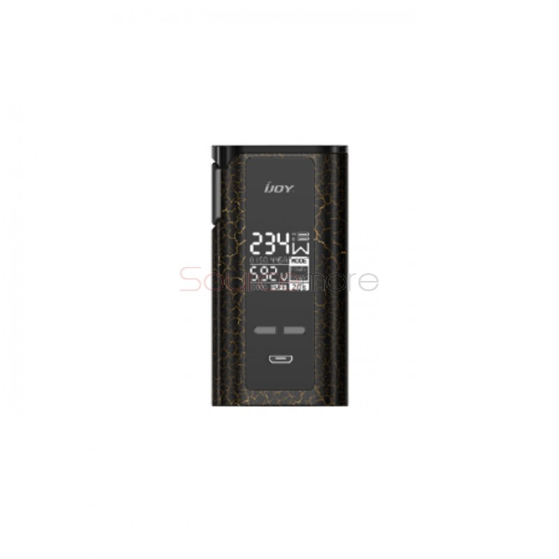 IJOY Captain PD270 234W New Box Mod 6000mAh - Cracks gold black