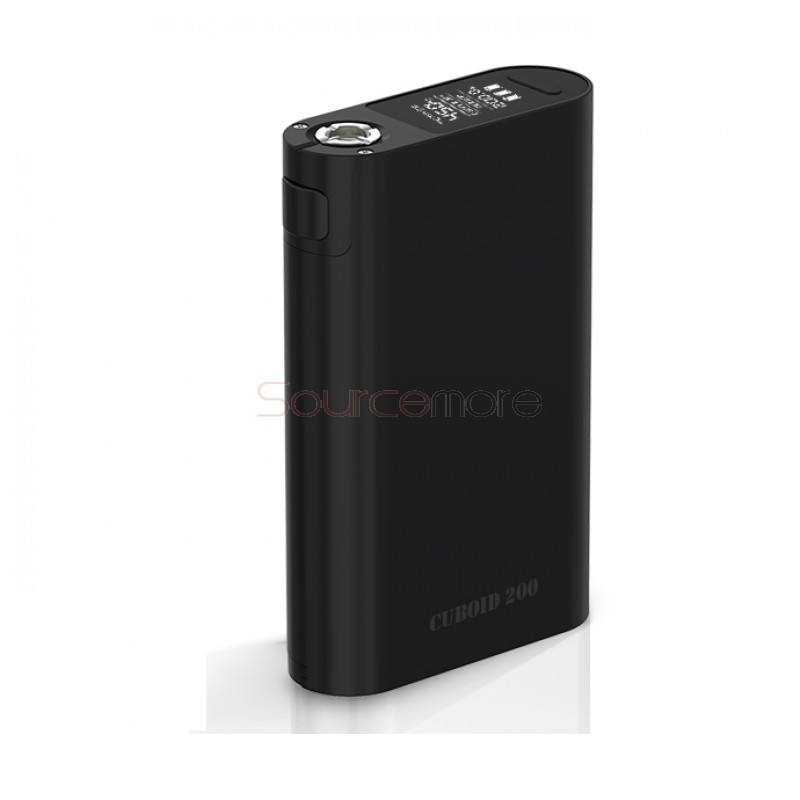 Joyetech Cuboid 200W TC Mod with VT/VW/TCR Mode and Upgradable Firmware Function-Black