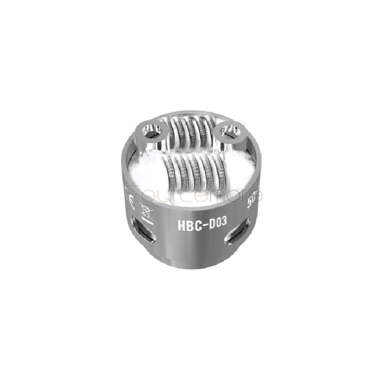 Geek Vape Eagle Replacement HBC-D03 Clapton Dual Coil 2pcs- 0.2ohm 
