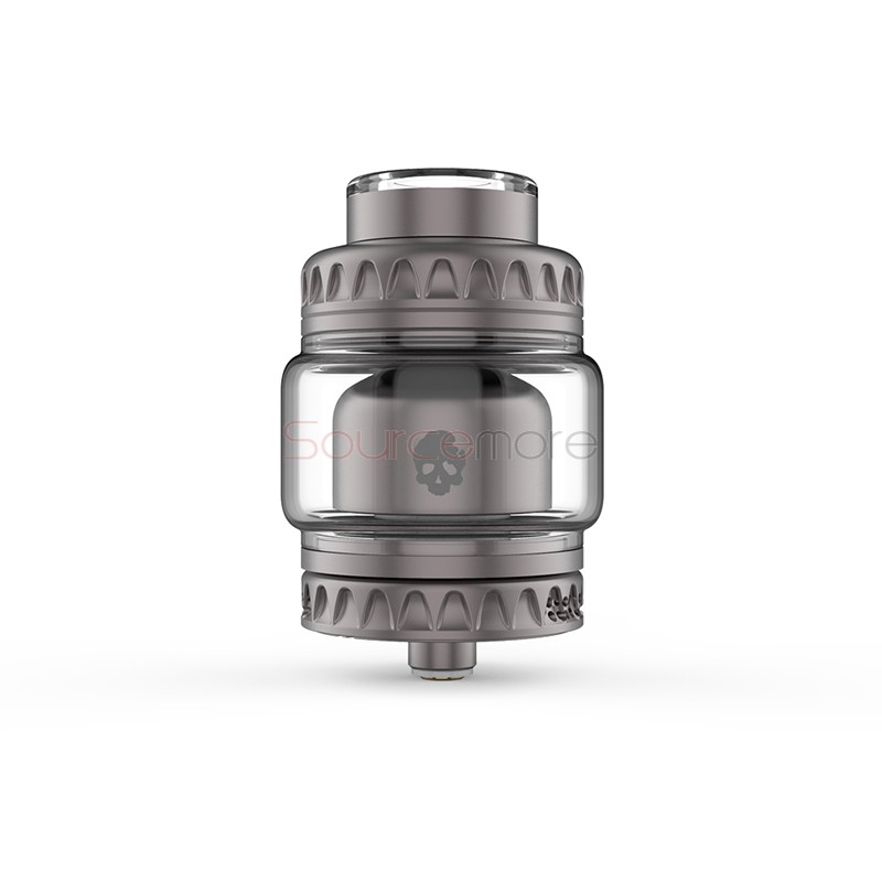 DOVPO × Vaping Bogan Blotto Max RTA Gunmetal