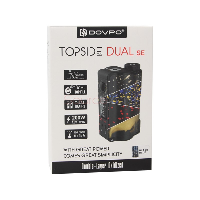 DOVPO Topside Dual 200W Squonk Mod