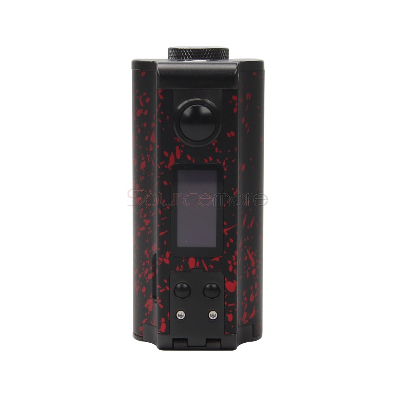 DOVPO Topside Dual 200W Squonk Mod - Black Red