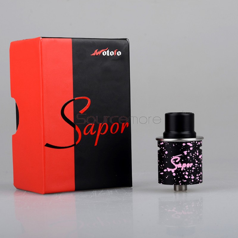 Wotofo Sapor RDA Atomizer - Black Pink