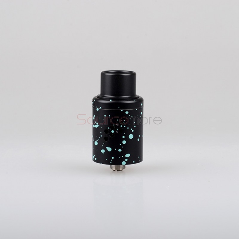 Wotofo Lush RDA Atomizer - Black + Blue Spot