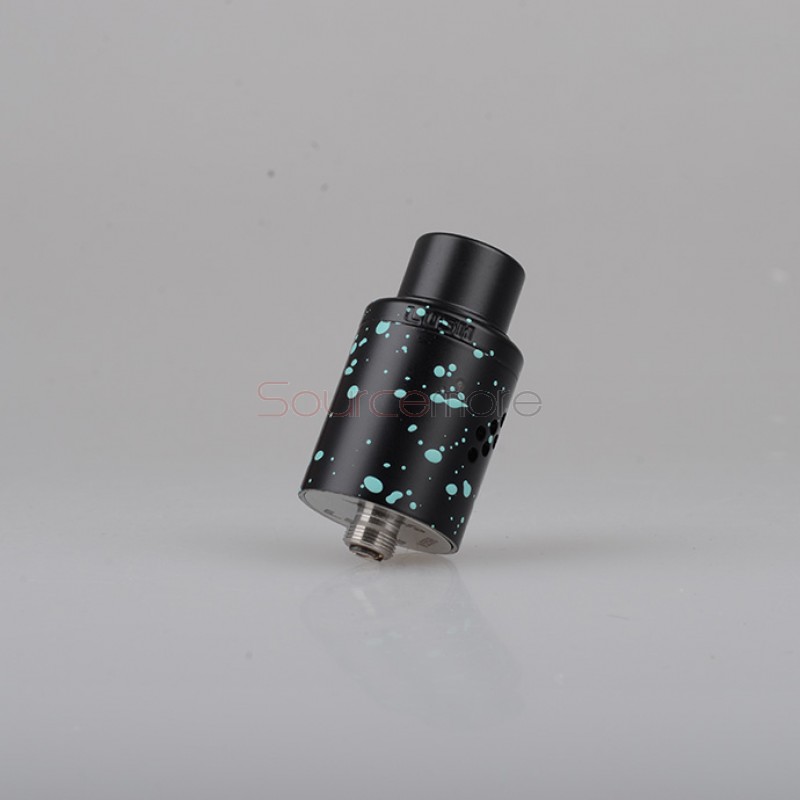 Wotofo Lush RDA Atomizer - Black + Blue Spot
