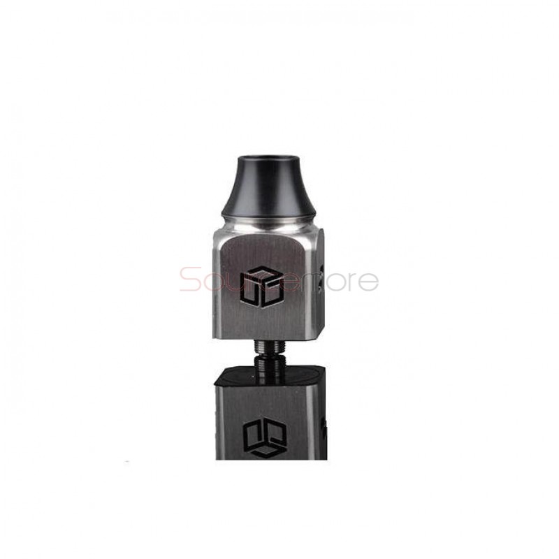 Wotofo Atty3 Cubed RDA Atomizer - Stainless Steel