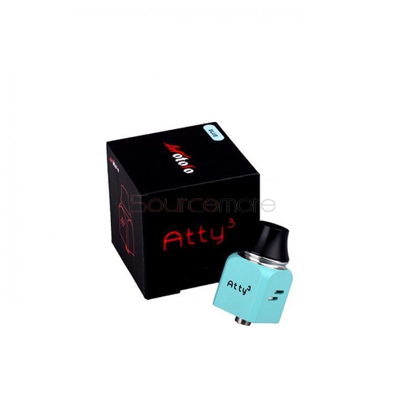 Wotofo Atty3 Cubed RDA Atomizer - Light Blue