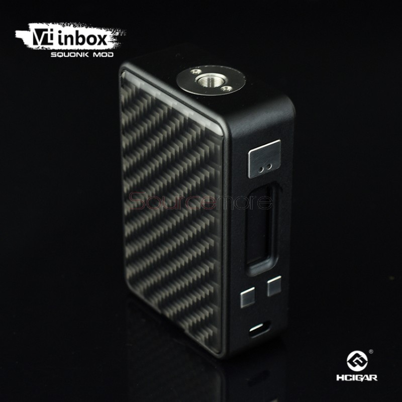 Hcigar VT Inbox 75W VW/TC Mod Powered by Single 18650 Cell-Black