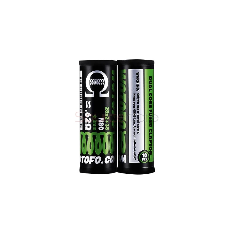 Wotofo Dual Core Fused Clapton Wire 0.62ohm 10pcs