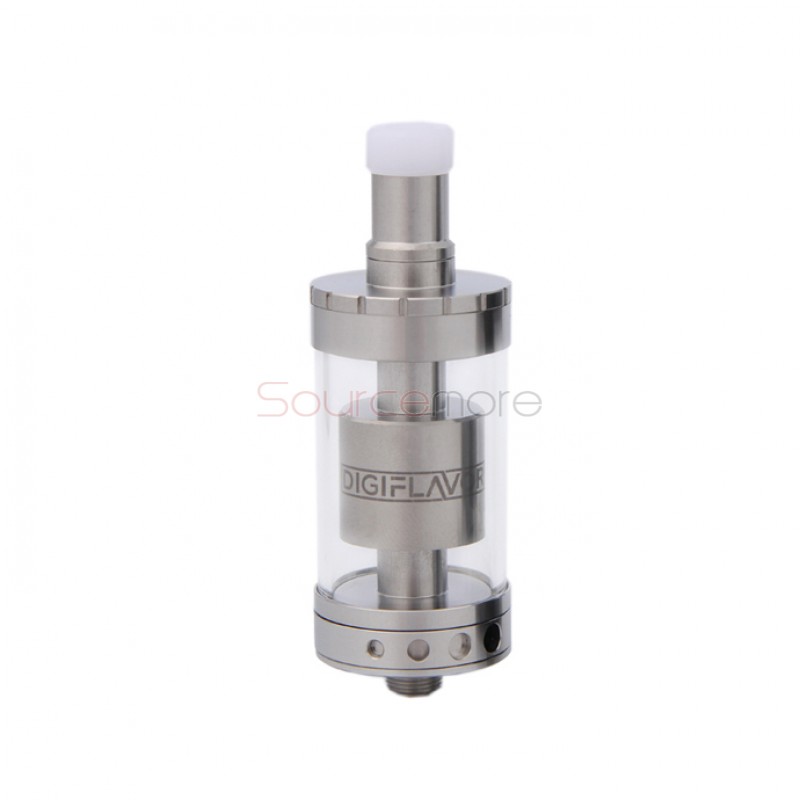 Digiflavor Siren GTA 4ml Liquild Capacity Mouth to Lung Genisis Tank Atomizer 22mm Diameter Version- Silver