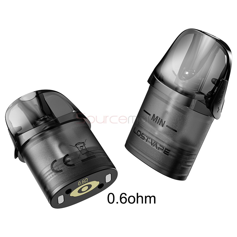 Lost Vape E Plus Cartridge V2 Top Fill 0.6ohm 3pcs