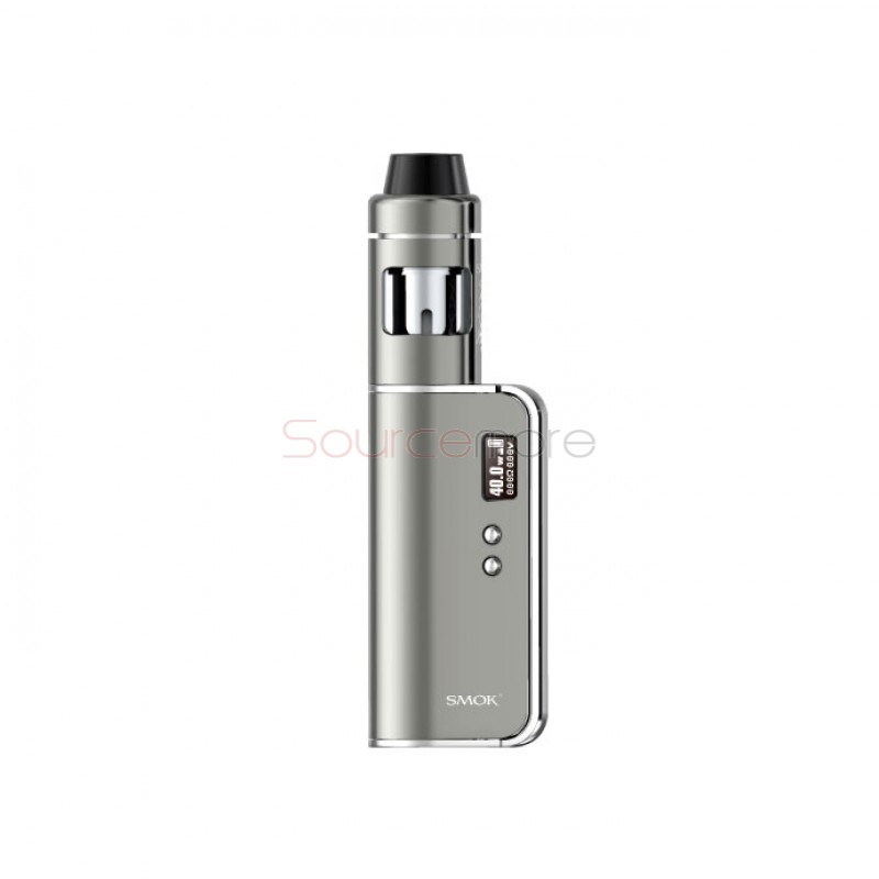 Smok OSUB 40W Kit 2ml 22mm Helmet Mini Tank with 1350mah TC OSUB Mod- Stainless steel