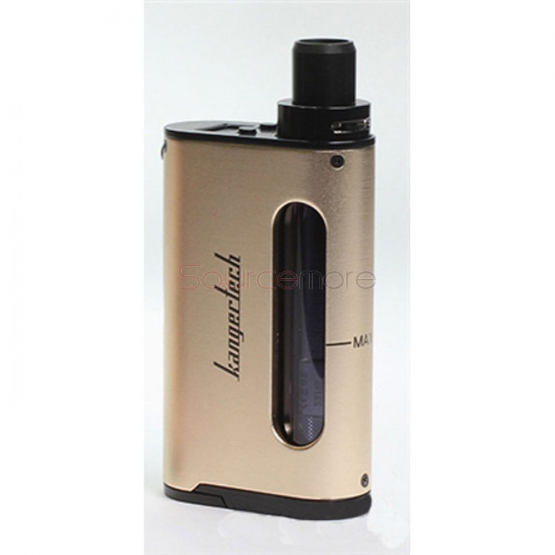 Kanger CUPTI TC All-in-One Starter Kit for MTL and DL 5.0ml Capacity with 75W Output- Champagne