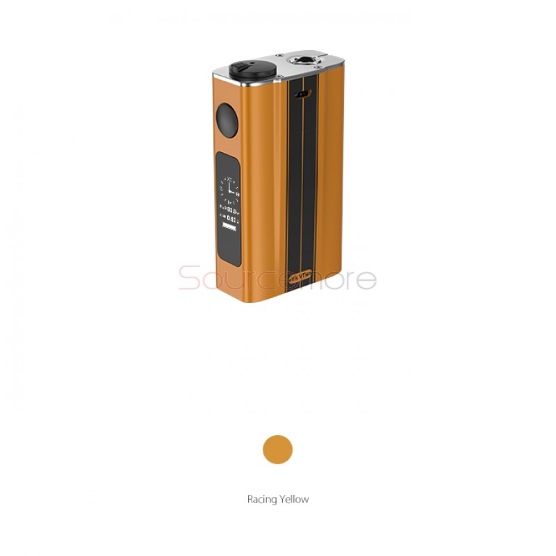 Joyetech eVic VTwo 80W TC/VW Mod 5000mAh Capacity with Upgradeable firmware RTC Display Function-Racing Yellow