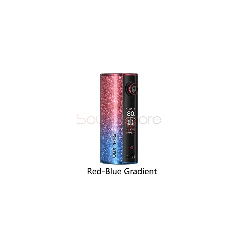 Eleaf iStick X80 Battery Red-Blue Gradient