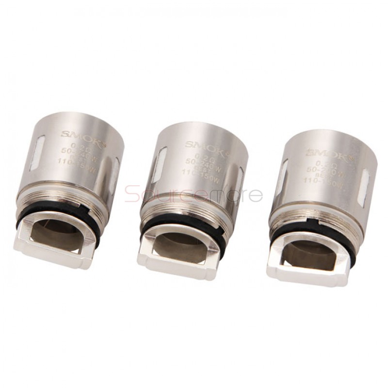 Smok V8-T6 Patented Sextuple Coil Replacement Coil Head for TFV8 Tank 3pcs- 0.2ohm
