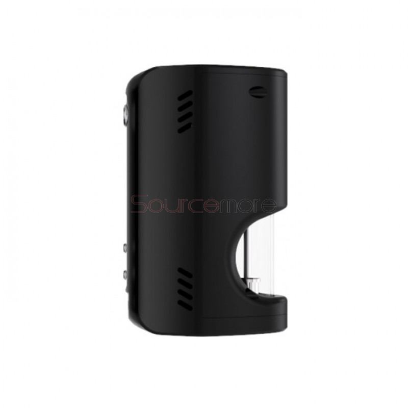 Geek Vape GBOX S100 TC/VW OLED Screen Mod Support Wattage/SSTC/NITC/TITC/TCR Mode Replaceable for Dual 18650 Cells-Black