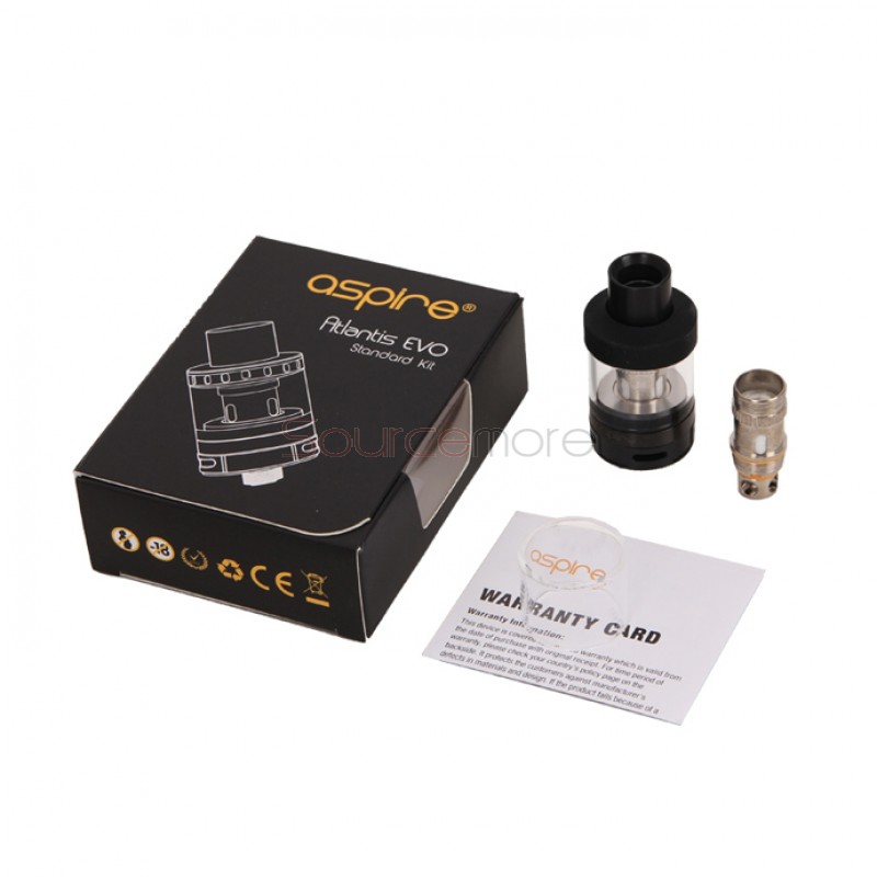 Aspire Atlantis Evo Tank 2ml - Black