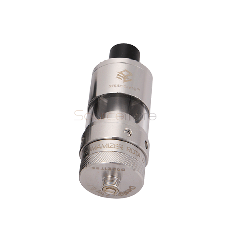Steam Crave Aromamizer RDTA V2 SC201 6ml Capacity with Unique Airflow and Liquid Filling 2-post Deck-Silver