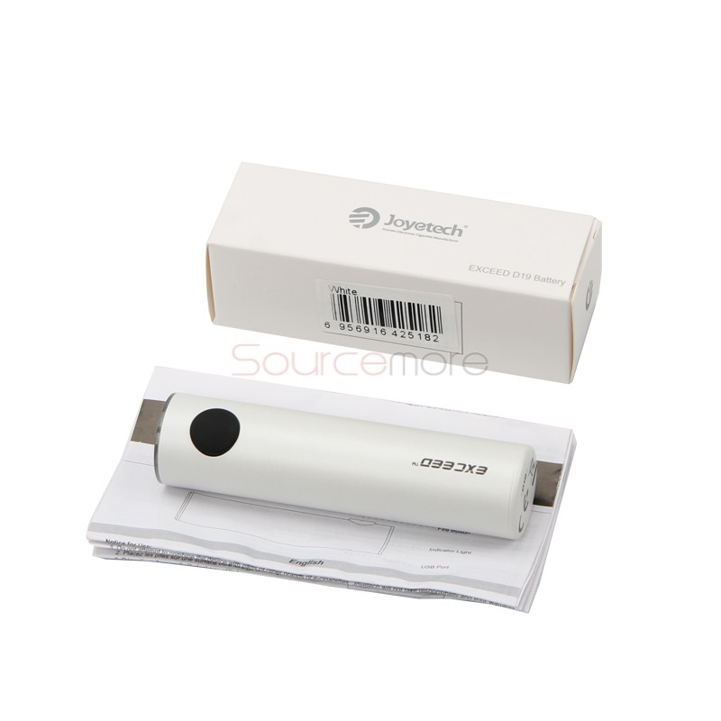 Joyetech Exceed D19 Battery 1500mAh - White