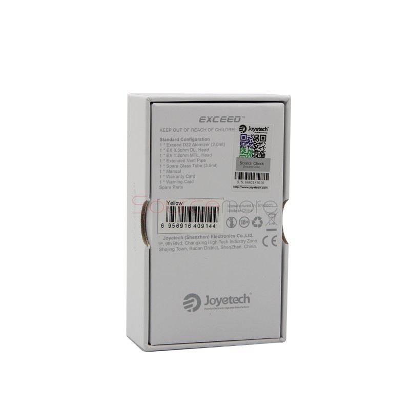 Joyetech Exceed D22 Tank - Silver