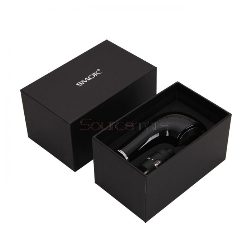 Smok Guardian Sub Pipe Kit Helmet Tank 2.0ml Liquid Capacity 510 Thread 1900mAh Built-in Battery Guardian Sub Mod-Black