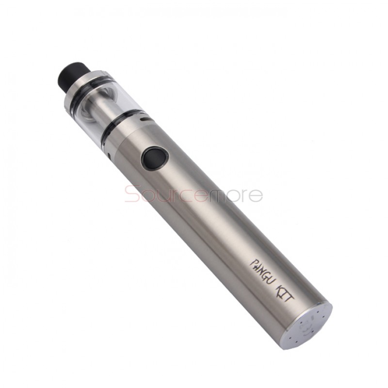 Kanger Pangu Starter Kit with 3.5ml Top-filling Design Pangu Tank and 2500mAh Battery Capacity- Silver