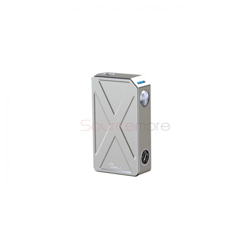 Tesla Invader V3 240W Mod with Spring-loaded 510 Connection-Stainless Steel