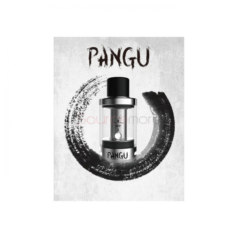 Kanger Pangu Sub Ohm Tank with PGOCC Coil 3.5ml Liquid Capacity Tank- Silver
