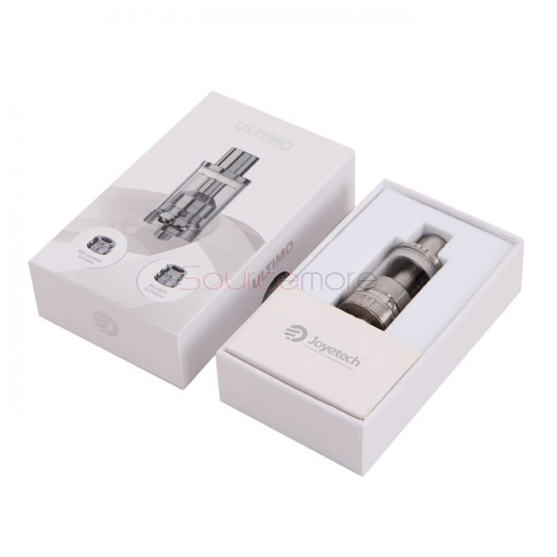 Joyetech Ultimo 4.0ml Liquid Capacity Adjustable Airflow Atomizer with MG Series Heads- Silver