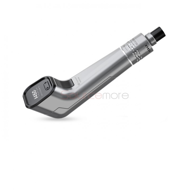 Joyetech Elitar Pipe TC/VW Kit 75W Elitar Battery with 2ml Elitar Atomizer- Grey