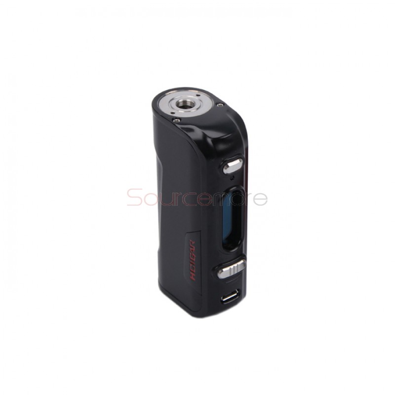 Hcigar VT75 Nano Evolv DNA75 Chipest TC Mod Support SS/Ni/Ti Powered by Single 18650 Cell-Black