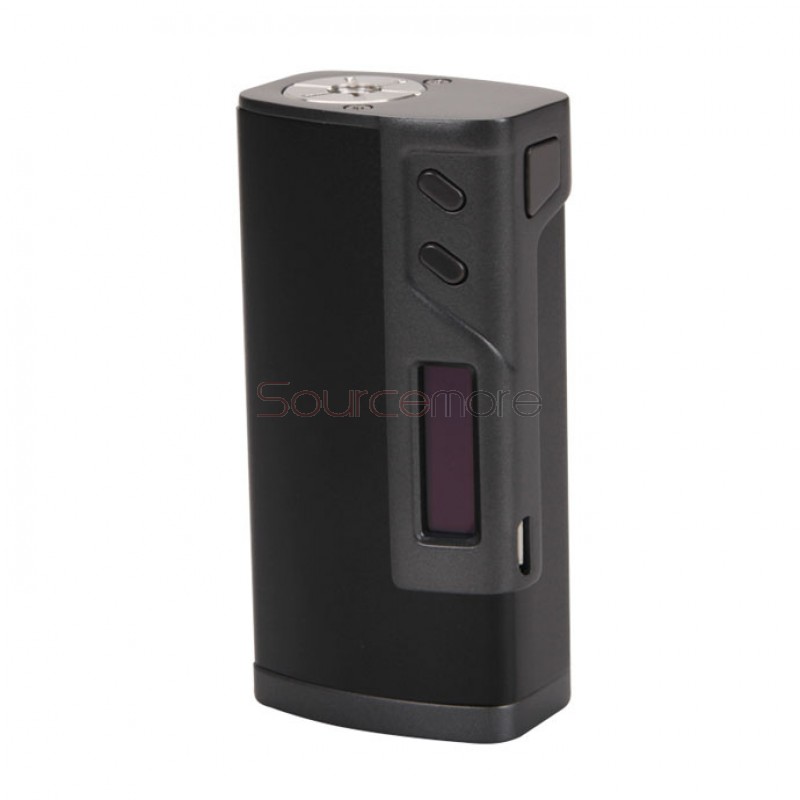 Sigelei Fuchai 213W Temperature Control Mod Support Ni/Ti/SS Powered by Dual 18650 Battery Cells- Black