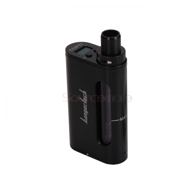Kanger CUPTI TC All-in-One Starter Kit for MTL and DL 5.0ml Capacity with 75W Output -Black