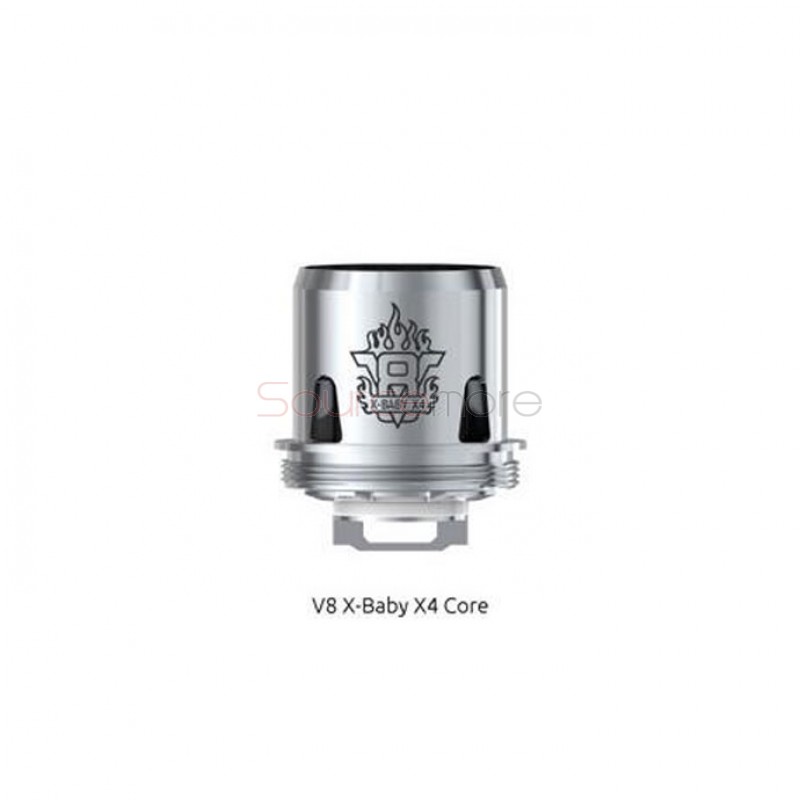 Smok TFV8 X-Baby X4 Quadruple Coils Replacement Coil for TFV8 X-Baby 3pcs-0.13ohm 