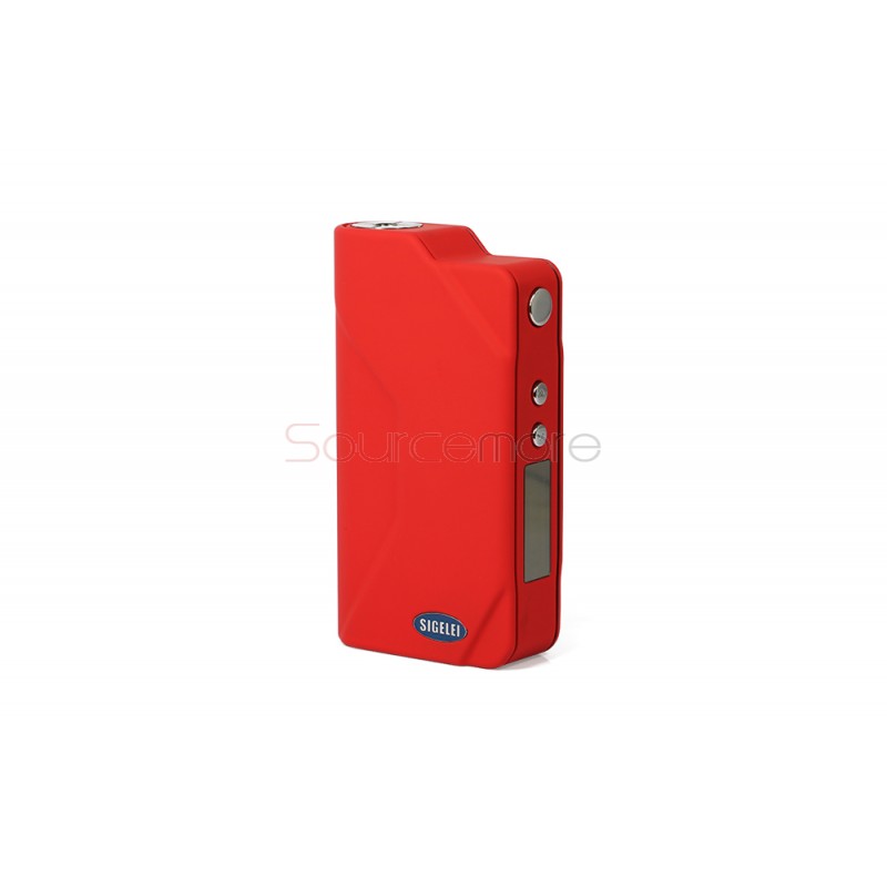 Sigelei 150W TC Temperature Control Variable Wattage Housing 2 18650 Battery Box Mod-Red