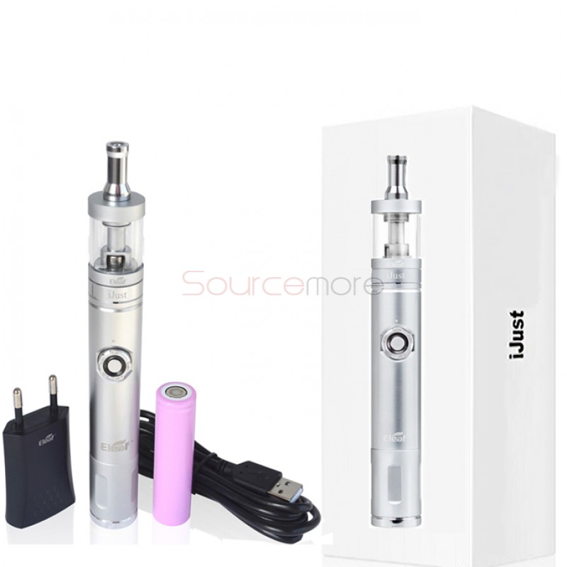 Eleaf  iJust  Starter Kit Telescopic Mod BDC Clearomizer with US Plug-Stainless