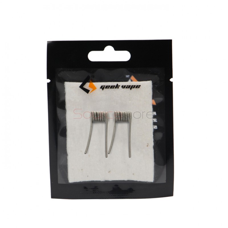 Geek Vape Wires&Cotton Kit Clapton Wire 28ga(kal)*2+32ga(ni80)
