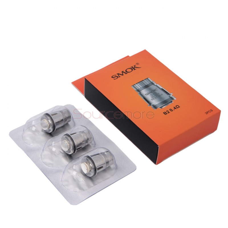 Smok Brit-B2 Core Replacement Kanthal Dual Core for Brit One Mega Kit 3pcs- 0.6ohm