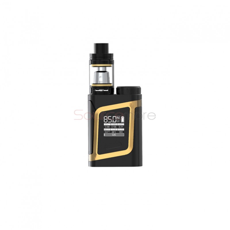 Smok RHA85TC 85W Starter Kit RHA85 OLED Screen Mod with TFV8 Baby Tank- Champagne gold