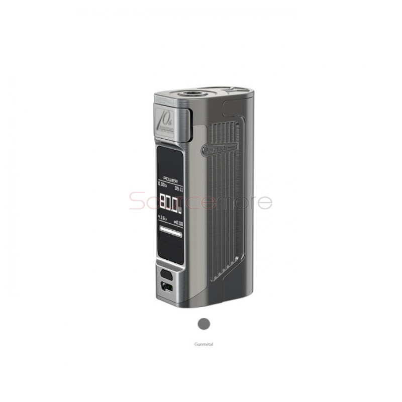 Joyetech ESPION Solo 80W Touchscreen Box Mod Powered by Single 21700/18650 Cell(with cell version)-Gunmetal