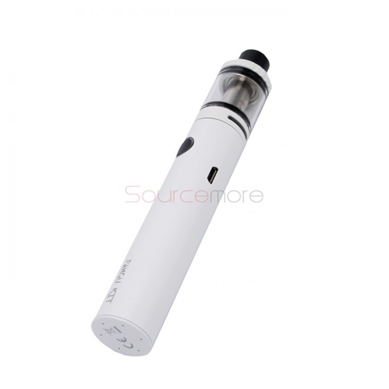 Kanger Pangu Starter Kit with 3.5ml Top-filling Design Pangu Tank and 2500mAh Battery Capacity- White