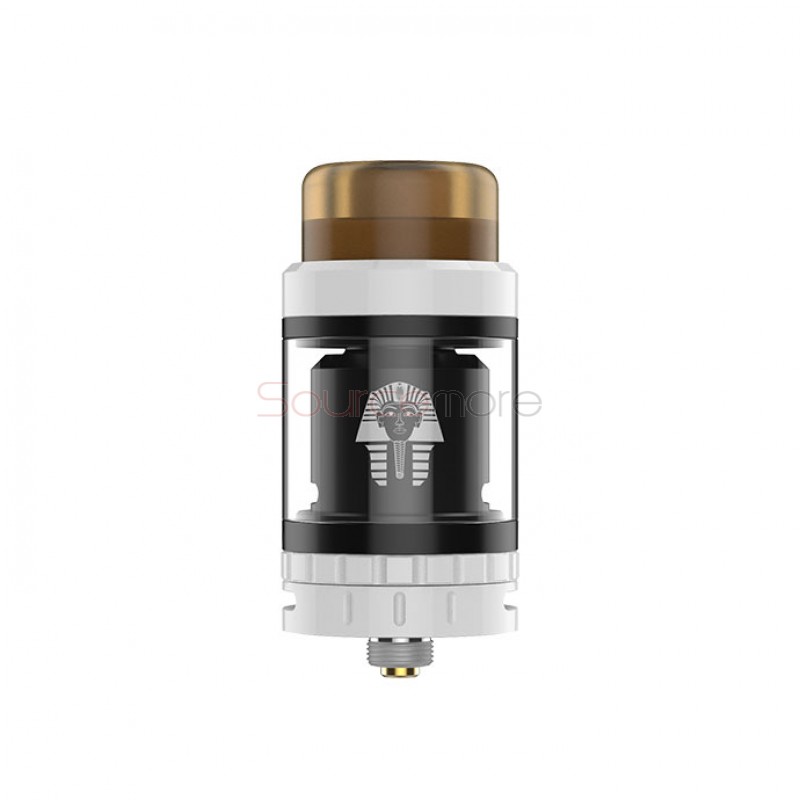 Digiflavor Pharaoh Mini RTA Standard Version Rebuildable Tank Atomizer with 2ml/5ml Capaity-White black