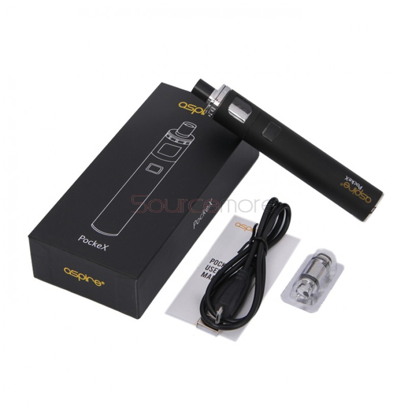 Aspire PockeX Pocket AIO Starter Kit-Matte Black