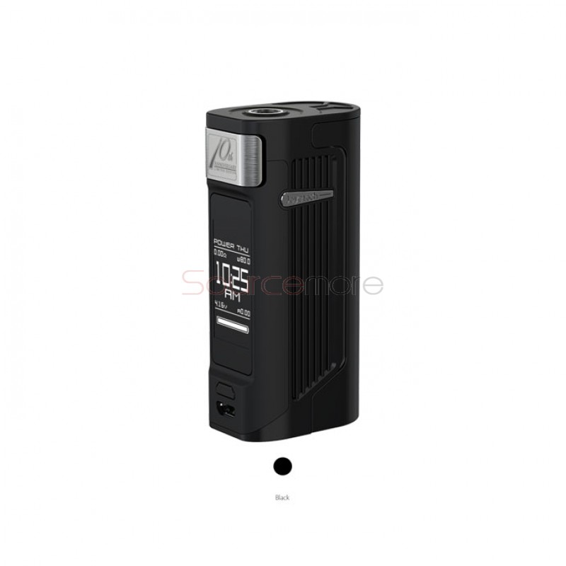 Joyetech ESPION Solo 80W Touchscreen Box Mod Powered by Single 21700/18650 Cell(with cell version)-Black