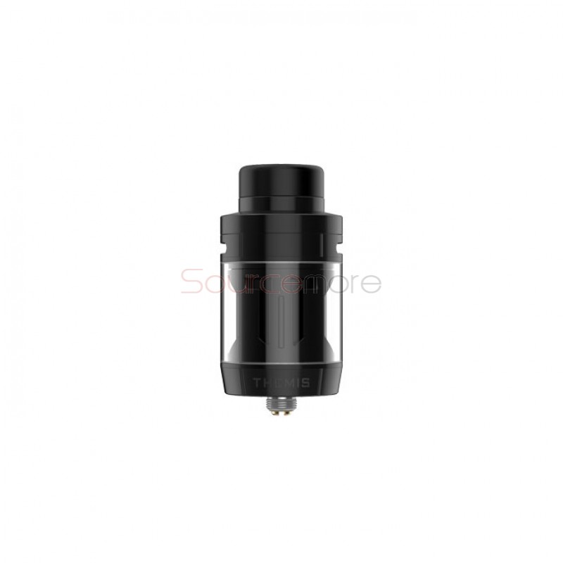 Digiflavor Themis RTA with 5ml Capacity Support Single&Dual Coil Build-Black