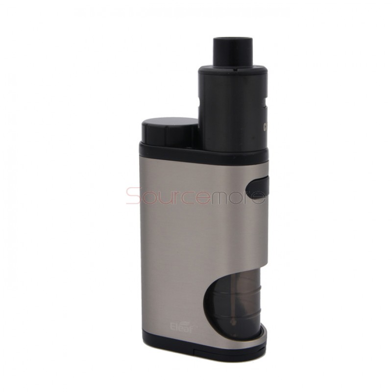 Eleaf Pico Squeeze Mod with Coral RDA Kit Replaceable 18650 Battery and 6.5ml Liquid Capacity- Silver