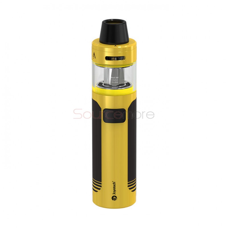 Joyetech CuAIO D22 All-in-One Starter Kit 1500mah Built-in Battery with 2ml Capacity-Yellow
