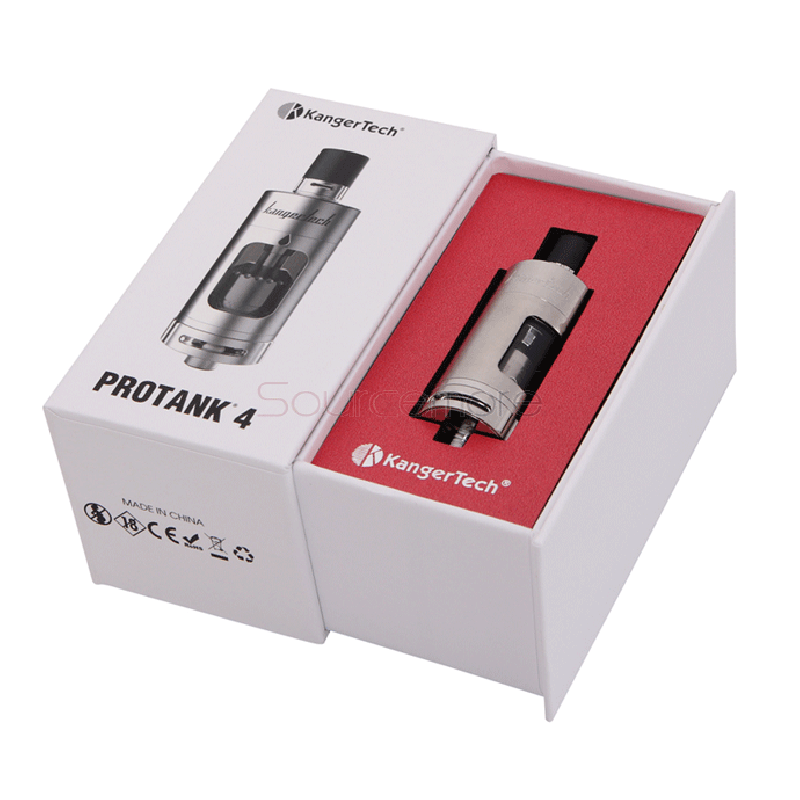 Kanger Protank 4 Evolved Tank - Stainless Steel